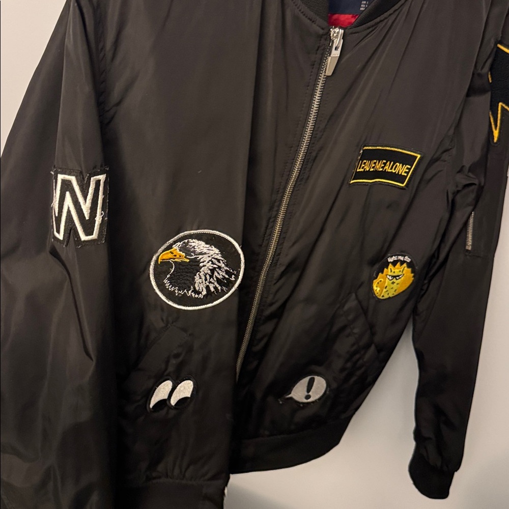 Patch Bomber Jacket - image 2
